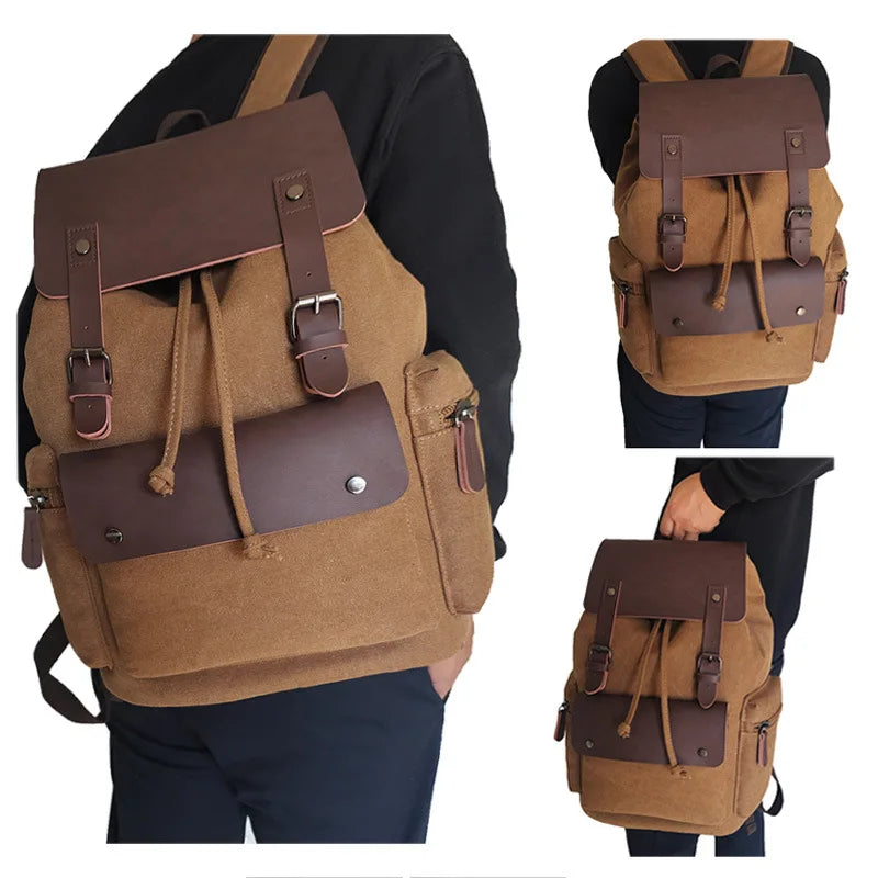Stylish Ultra-Fine Leather Backpack for Students | Versatile & Practical