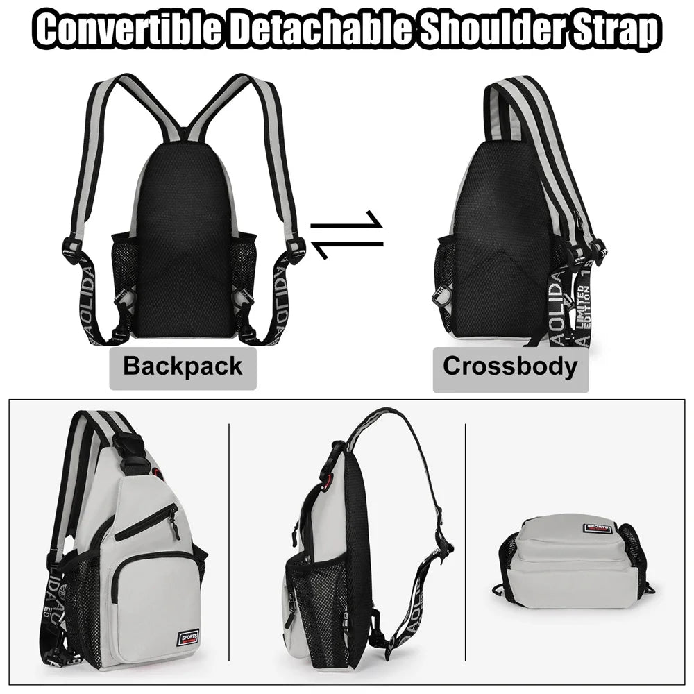 Adjustable Women's Sports Chest Bag | Stylish & Versatile Travel Backpack