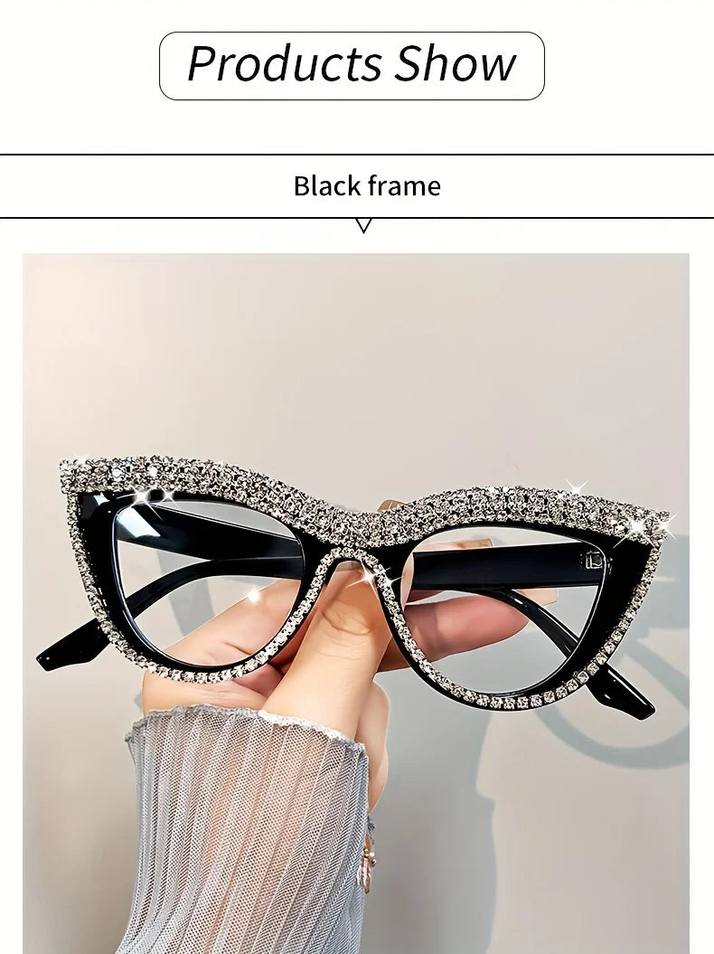 Elegant Cat Eye Reading Glasses | Blue Light Blocking Design