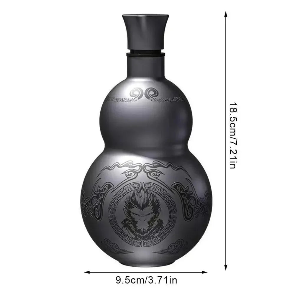 Gourd Design Insulated Stainless Steel Water Bottle | Perfect for Outdoor Use