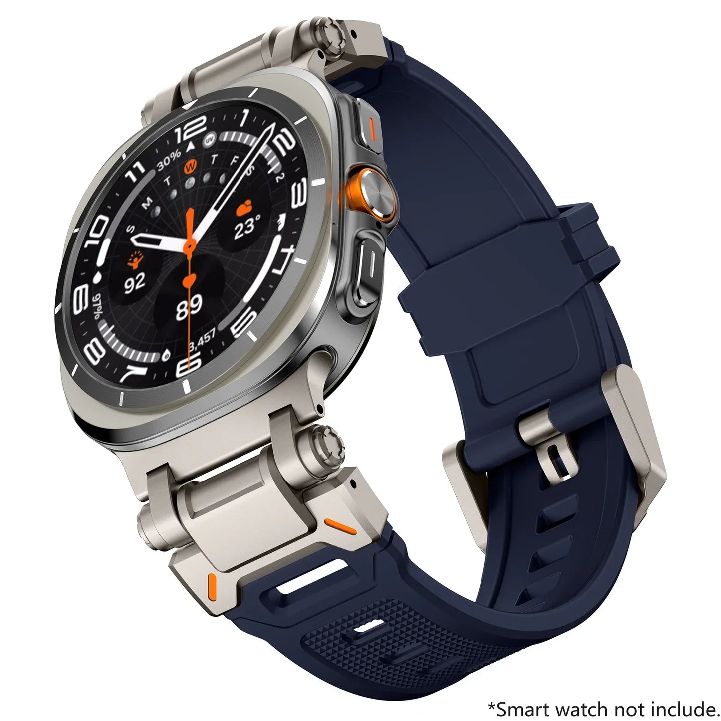 Luxury Rubber Strap for Galaxy Watches | Sporty & Comfortable Band