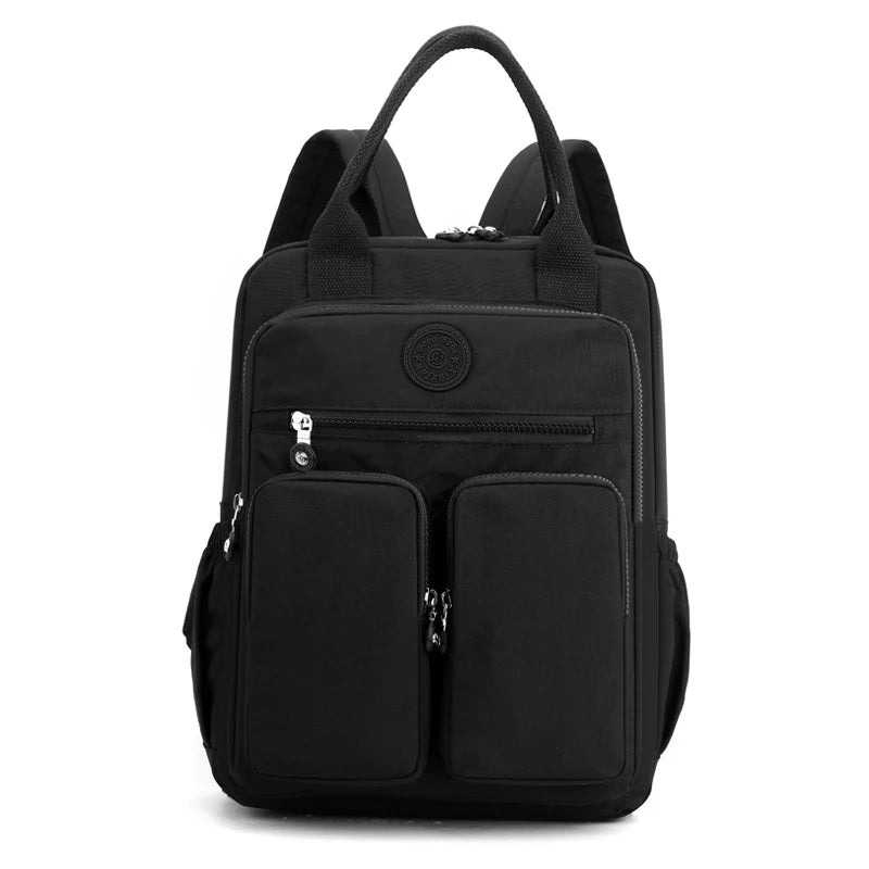Stylish Multi-Pocket Waterproof Backpack for Women | Travel & School