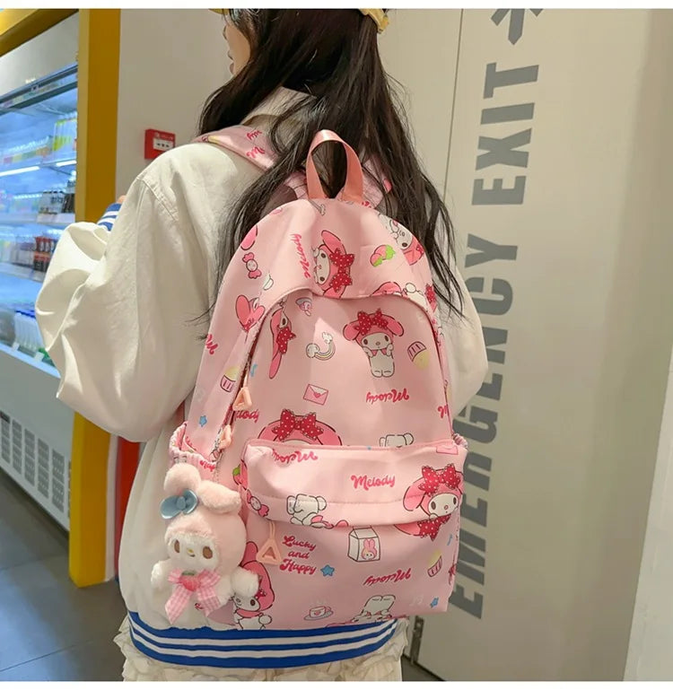 Kawaii Anime Girl Backpack | Large Capacity Student Bag