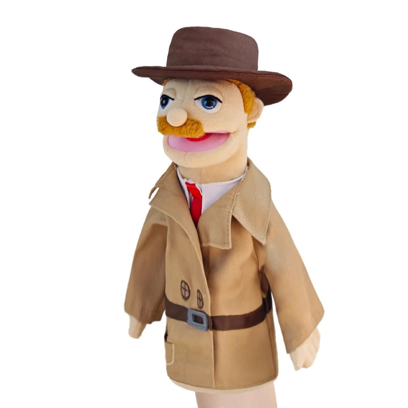 Cartoon Profession Series Plush Hand Puppets | Fun & Engaging Dolls