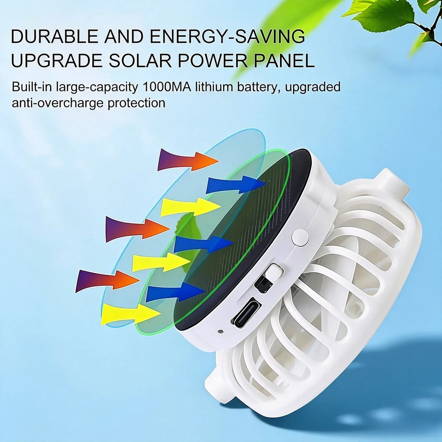 Solar Baseball Cap with Fan | Ultimate Sun Protection Gear