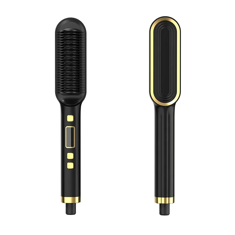 Adjustable Heat Hair Straightener Comb | Fast and Safe Styling