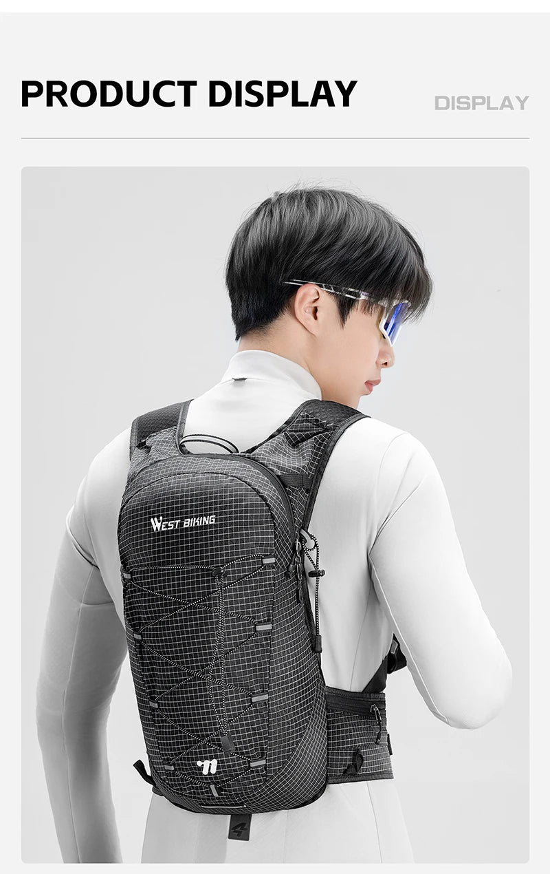 Mochila de hidratación ligera | Ideal para senderismo y ciclismo