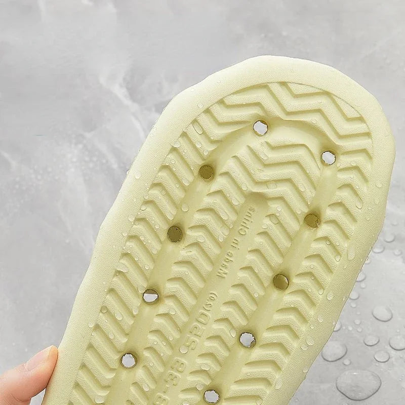 Women's Hollow-Out Quick-Dry Bathroom Slippers | Comfortable Slides