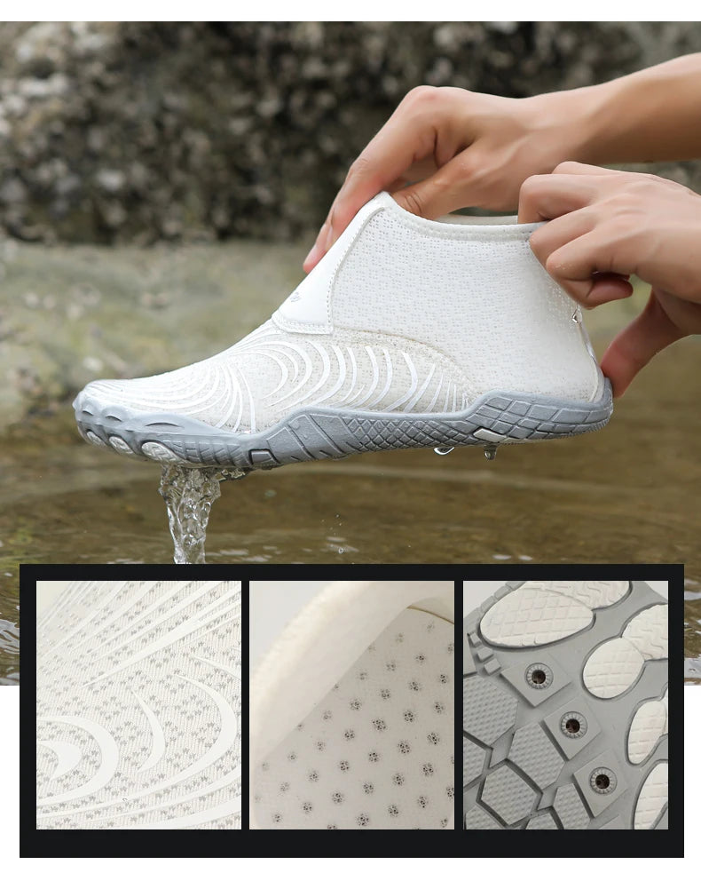 High Top Water Shoes | Versatile Diving, Swimming & Yoga Footwear