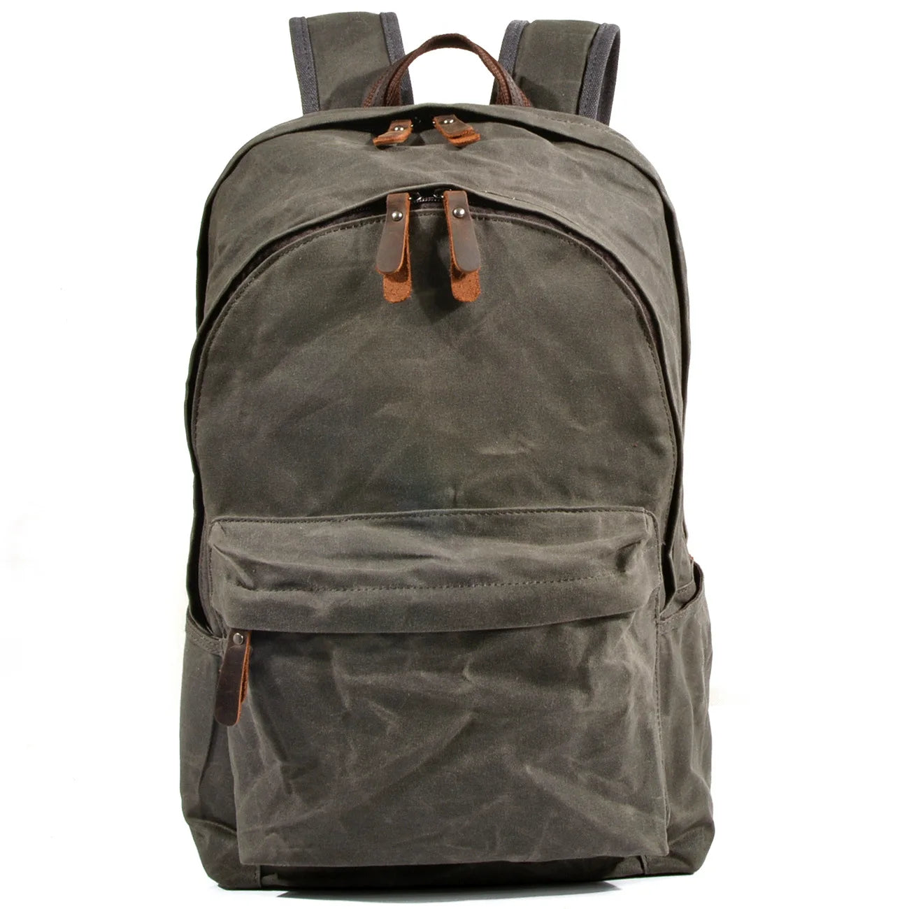 Waterproof Oil Wax Canvas Daypack | Versatile Unisex Rucksack