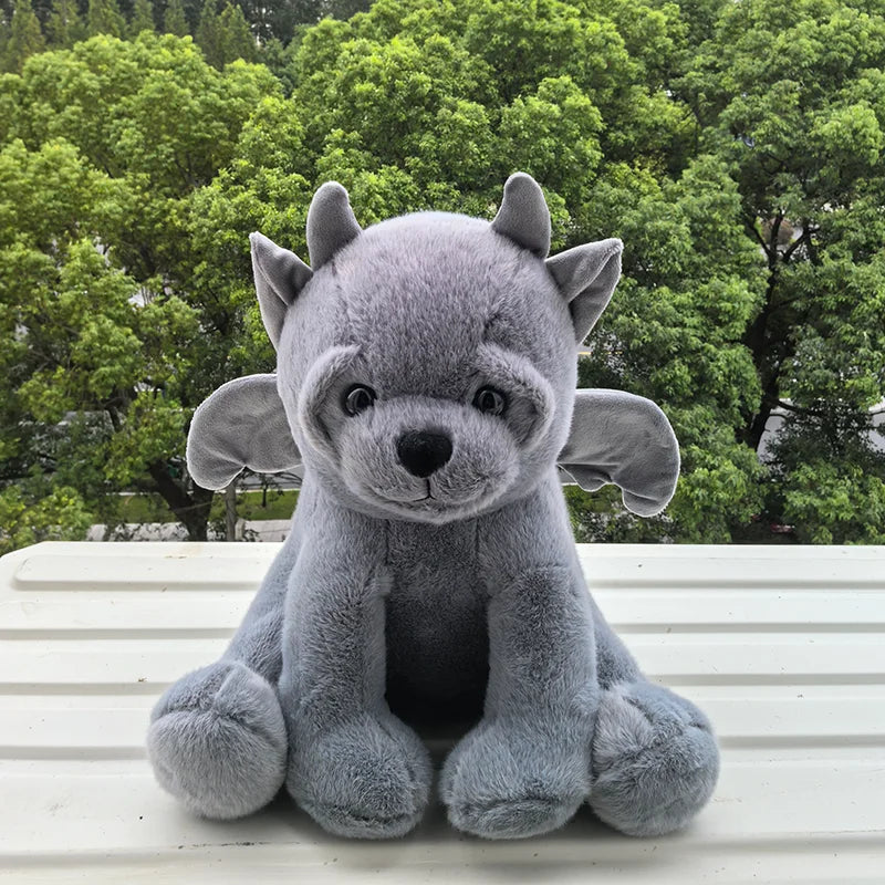 Gargoyle Bear Plush Toy | Soft Cartoon Animals for Kids
