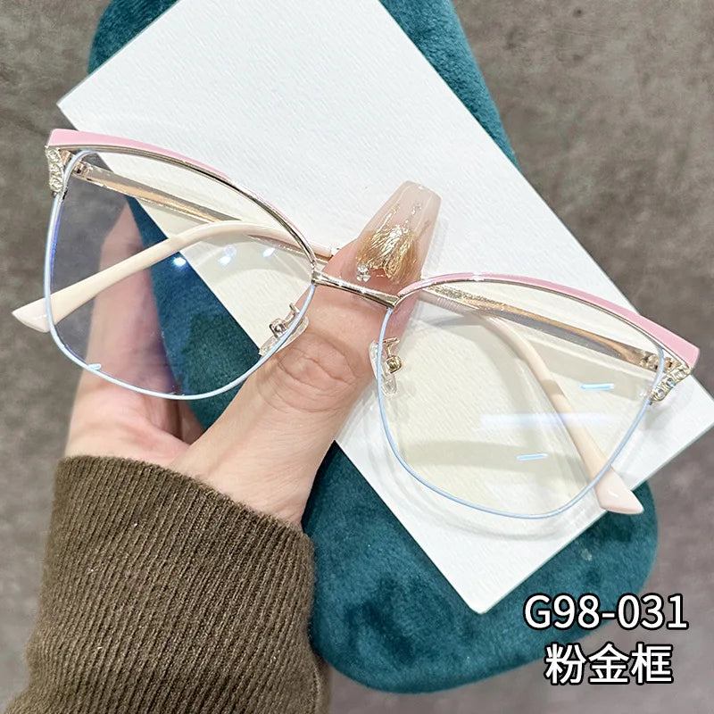 Fashionable Cat Eye Blue Light Blocking Reading Glasses for Women
