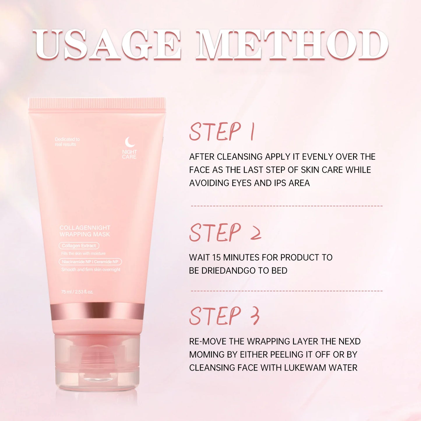Collagen Overnight Sleeping Mask | Anti-Aging Night Treatment