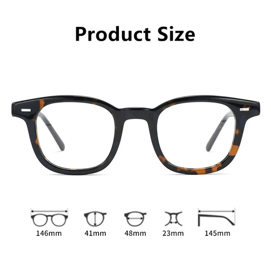 Gafas Ópticas Retro Graduadas | Lentes Elegantes Anti Luz Azul