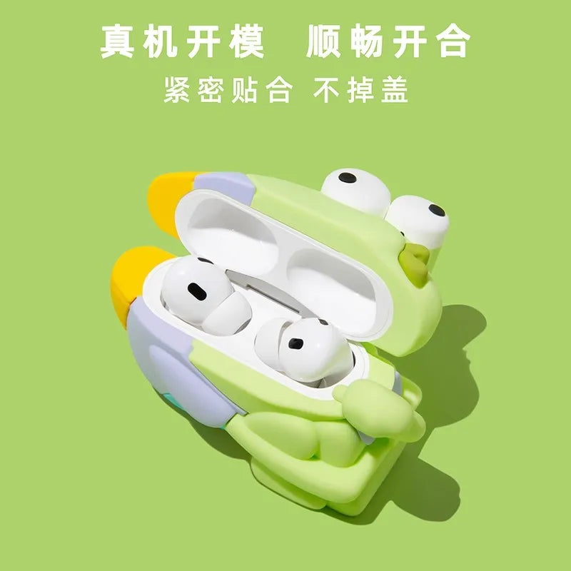 Funny Silicone Earphone Case for AirPods | Unique Fish Design