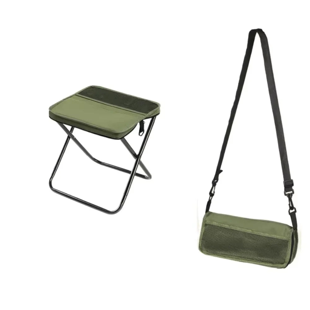 Lightweight Portable Foldable Backpack Chair for Outdoor Adventures