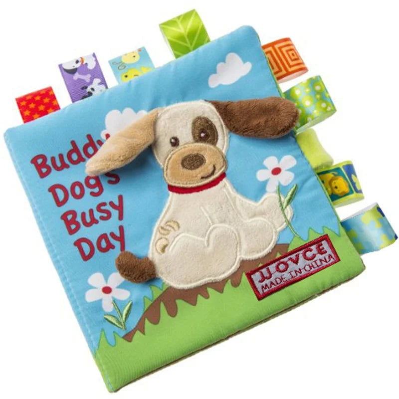 Soft Baby Cloth Animal Book | Engaging Sensory Learning Toy