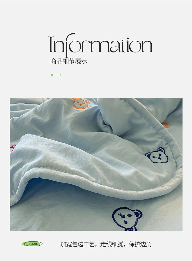 Breathable Summer Quilt | Soft Cotton Bedding for Ultimate Comfort