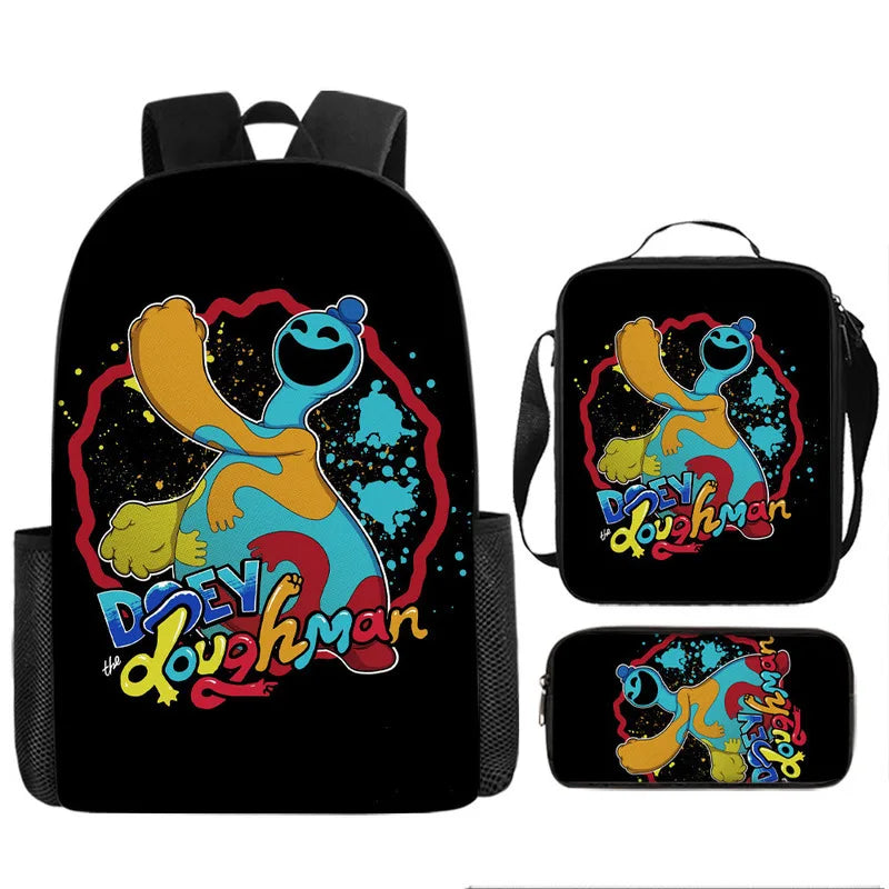 3-Piece Horror-Themed Backpack Set | Unique School Essentials