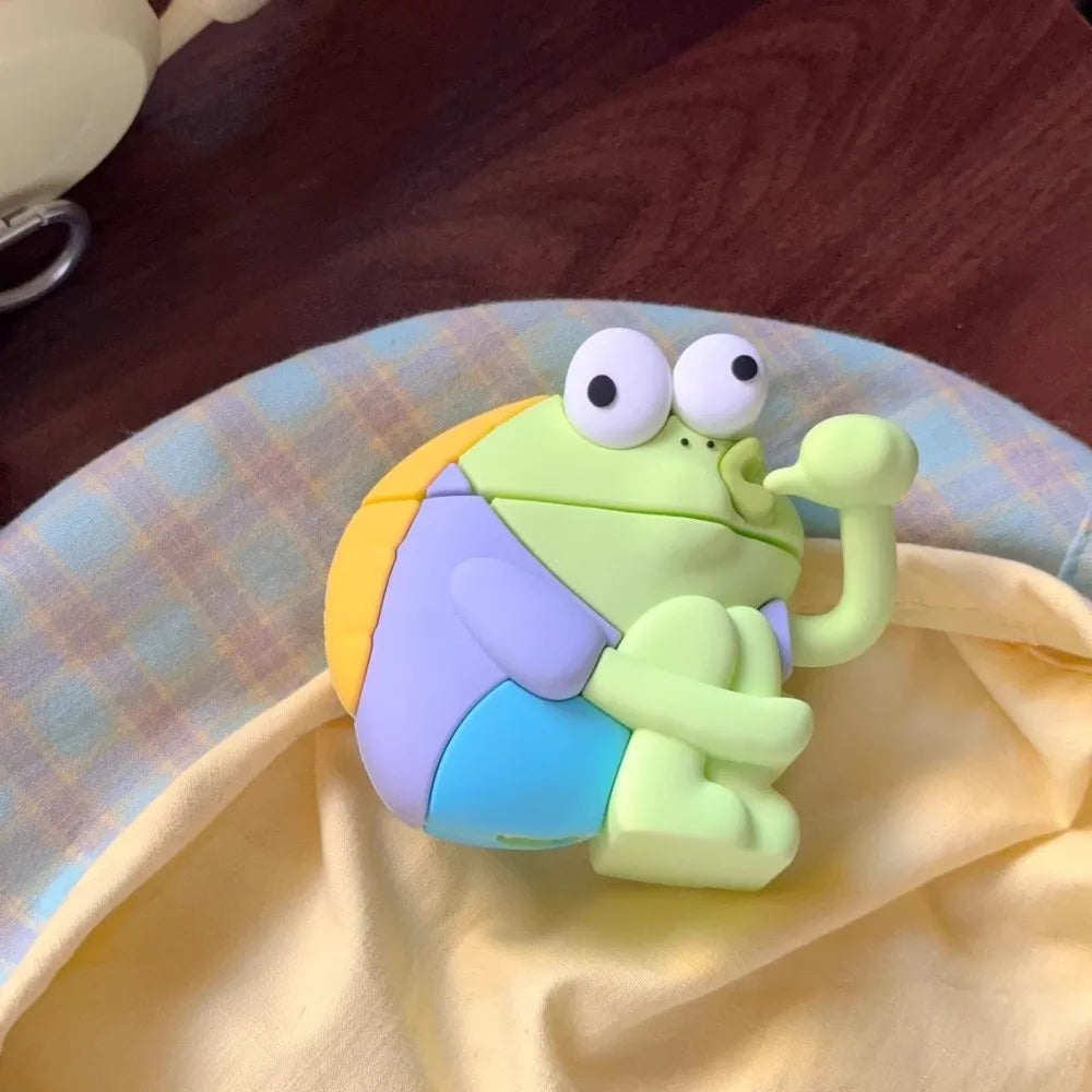 Funny Silicone Earphone Case for AirPods | Unique Fish Design