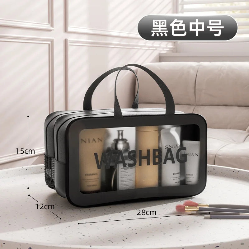 Large Waterproof Toiletry Bag | Portable Skincare Organizer