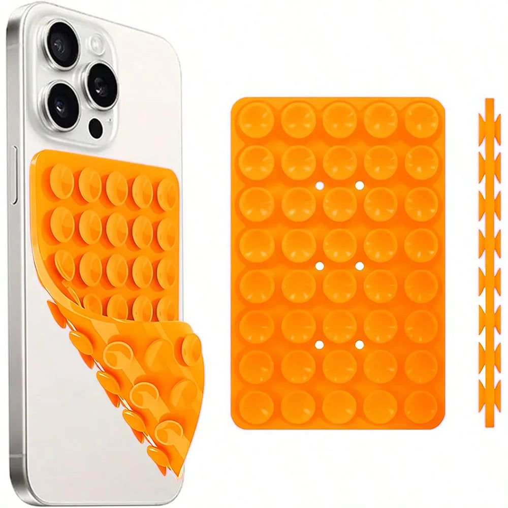 Silicone Suction Cup Phone Case Mount for Hands-Free Use