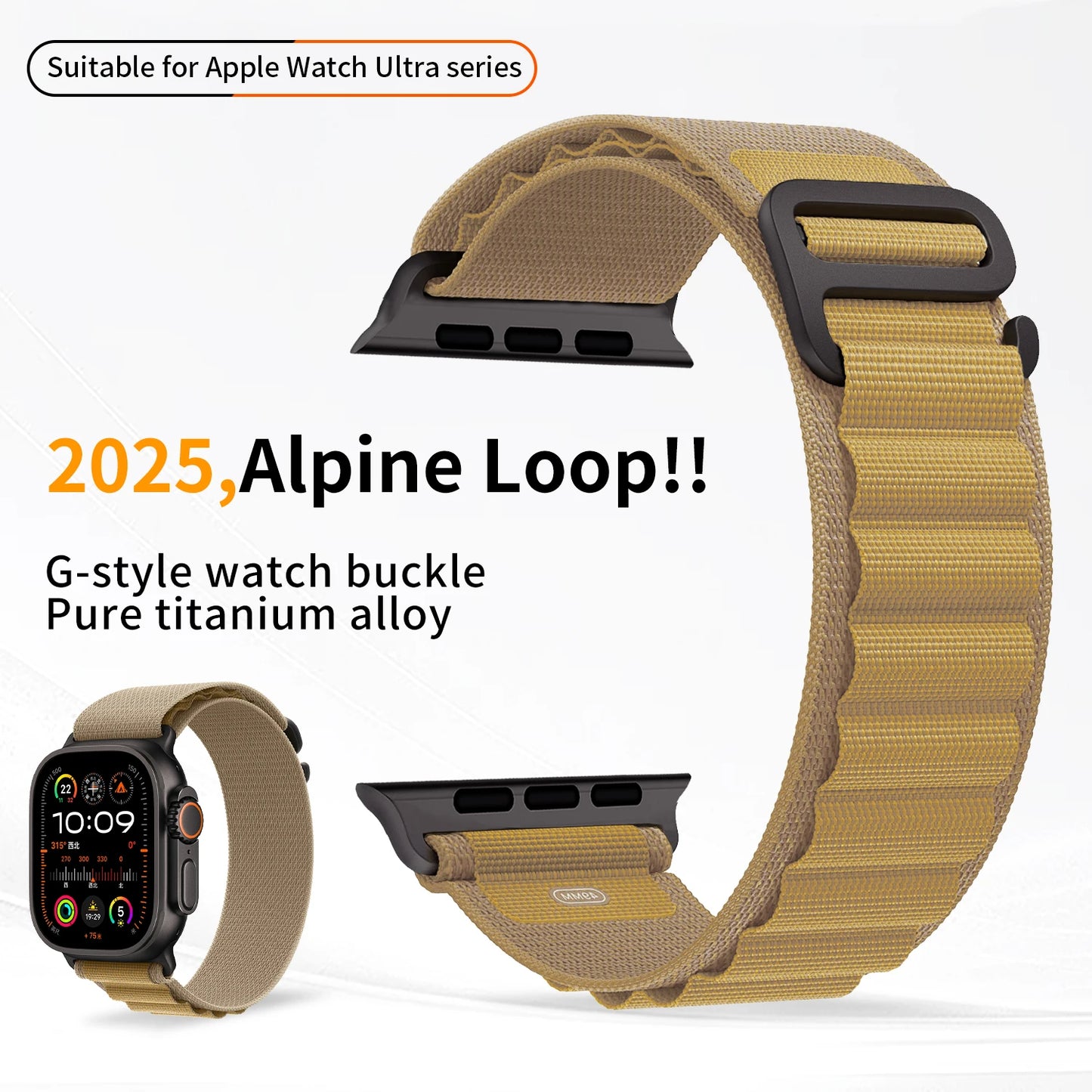 High-Quality Nylon Strap Alpine Loop for Smartwatch | Comfort & Style