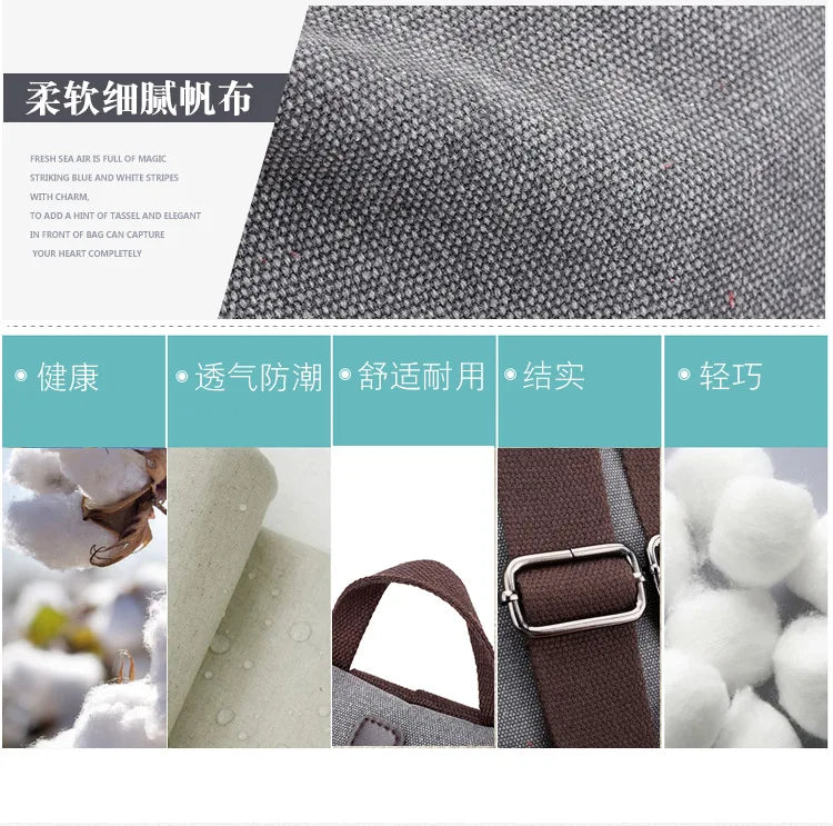Stylish Vintage Canvas Women Backpack | Fashionable Casual Bag