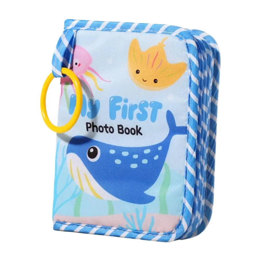 Soft Cloth Cartoon Baby Photo Memory Album | Handmade Keepsake Gift