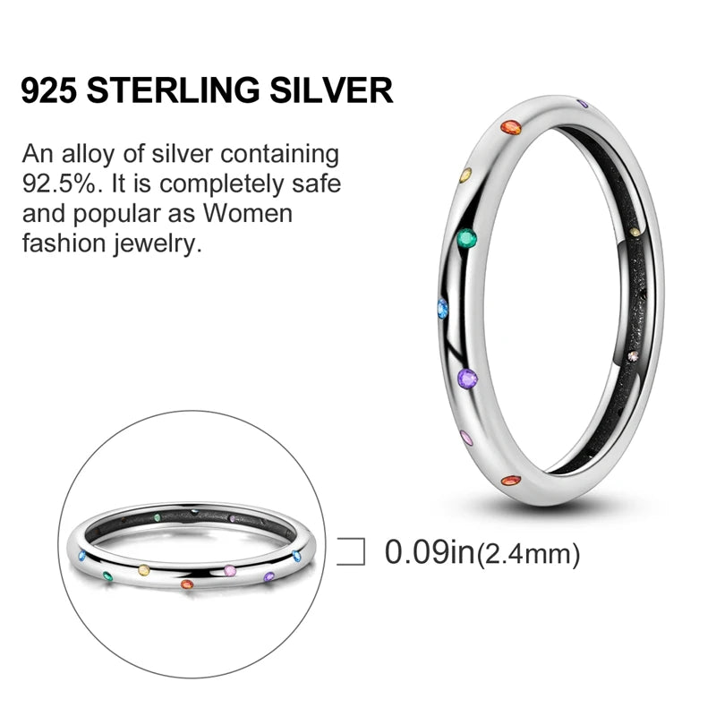 Elegant 925 Sterling Silver Infinite Love Ring | Luxury Wedding Jewelry