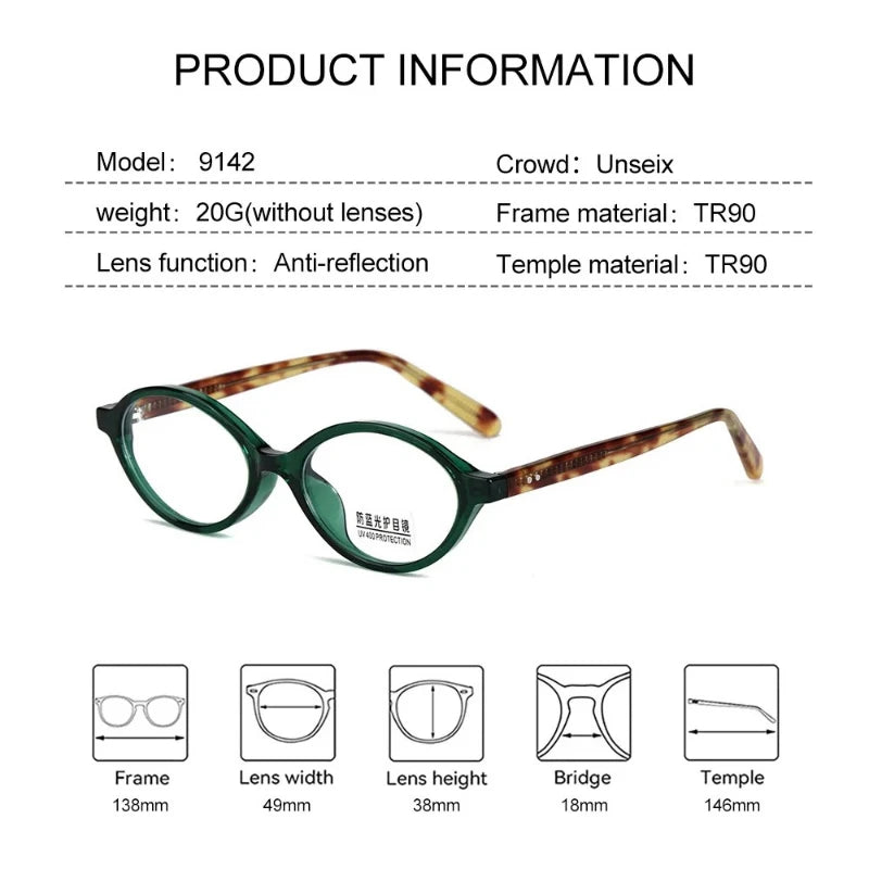 Oversize Round Reading Glasses | Anti Blue Light Eyewear 2026