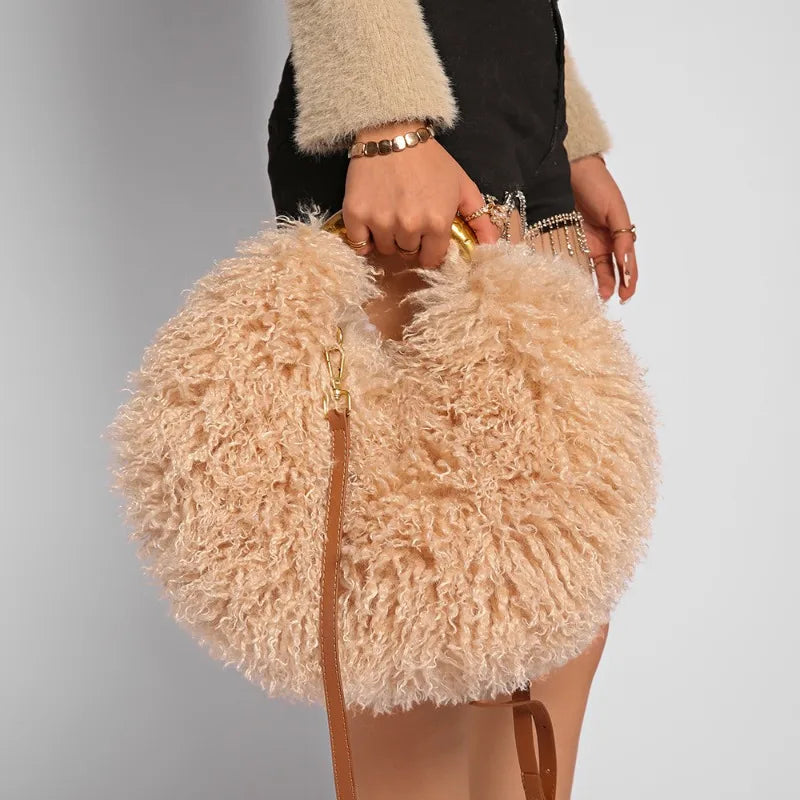 Bolso de hombro de piel sintética para mujer | Elegante bolso de playa para toda ocasión