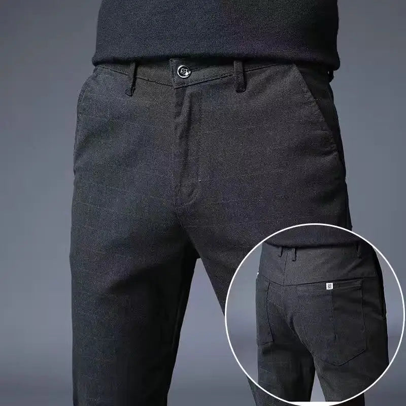 Versatile Baggy Suit Pants for Men | Casual Sports Trousers