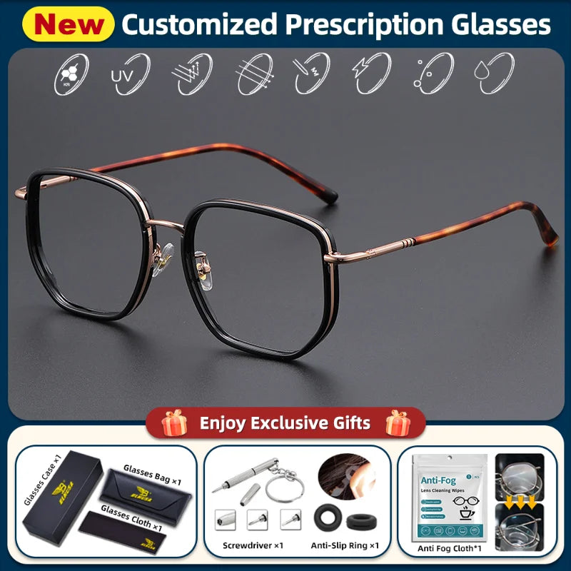 Stylish Photochromic Progressive Glasses for Women | Blue Light Blocking
