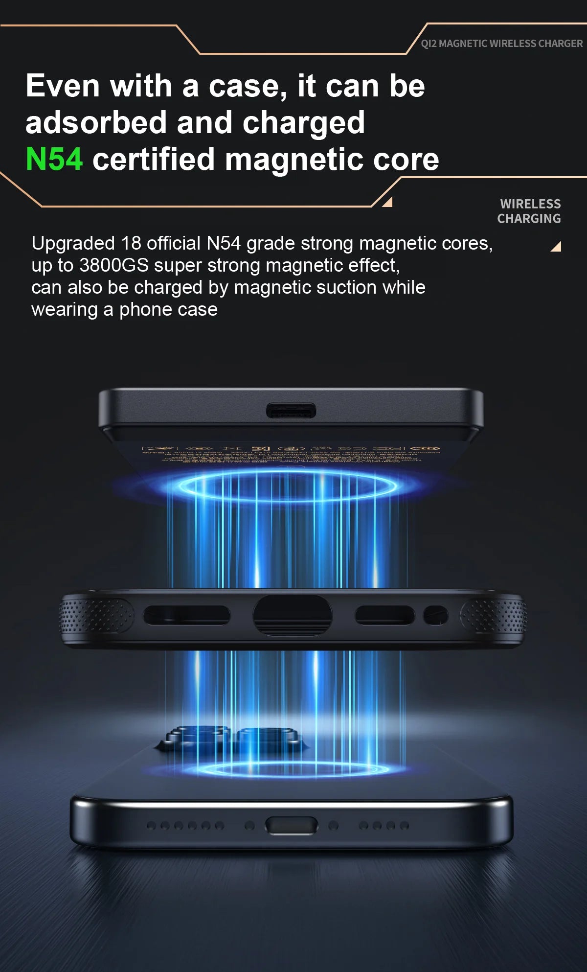 Magnetic Wireless Powerbank | Fast Charging for All Devices