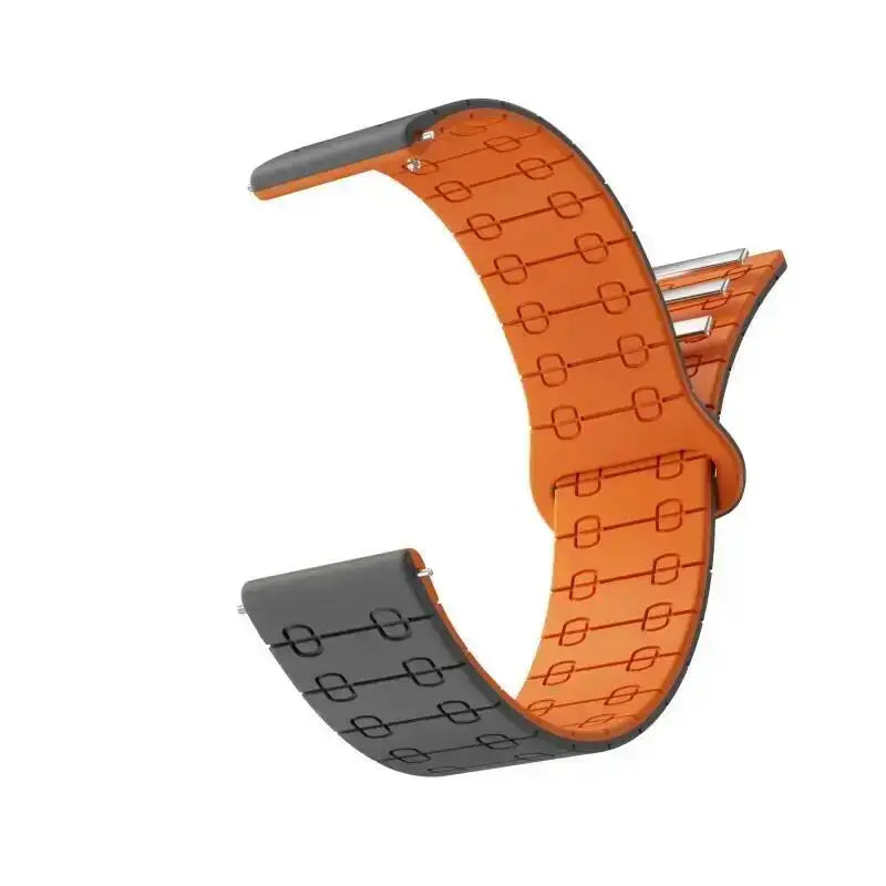 22mm Magnetic Silicone Strap | Versatile Sports Band Bracelet