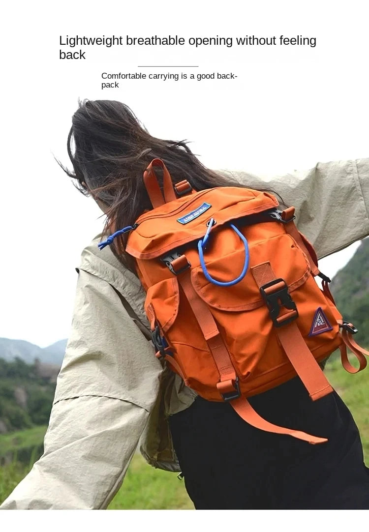 Fashion Travel Backpack for Adventurers | Multifunctional Hiking Bag