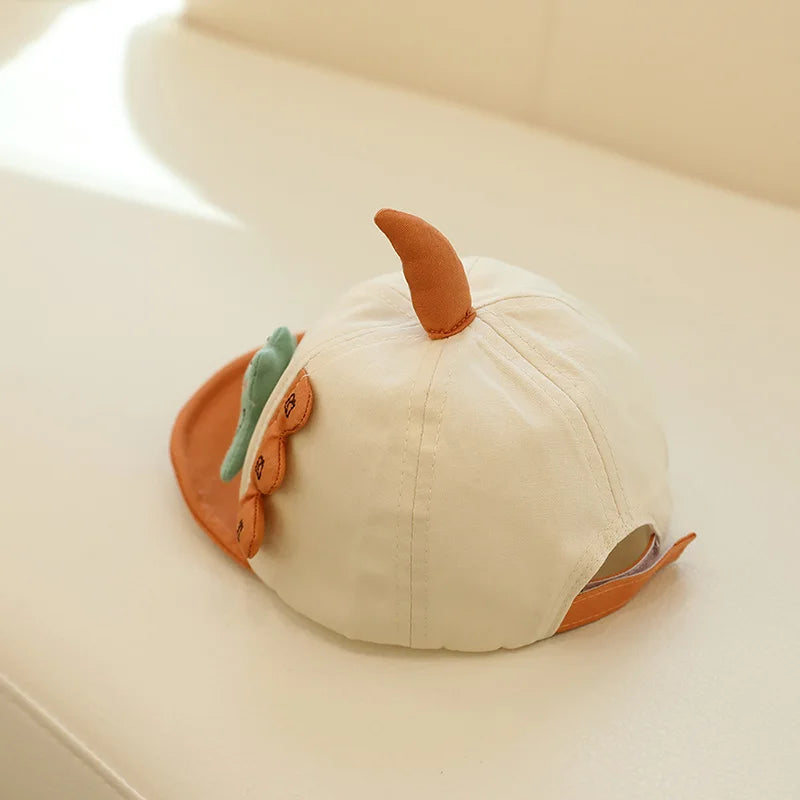 Cartoon Cute Dinosaur Baby Hat | Soft Cotton Sunshade Cap