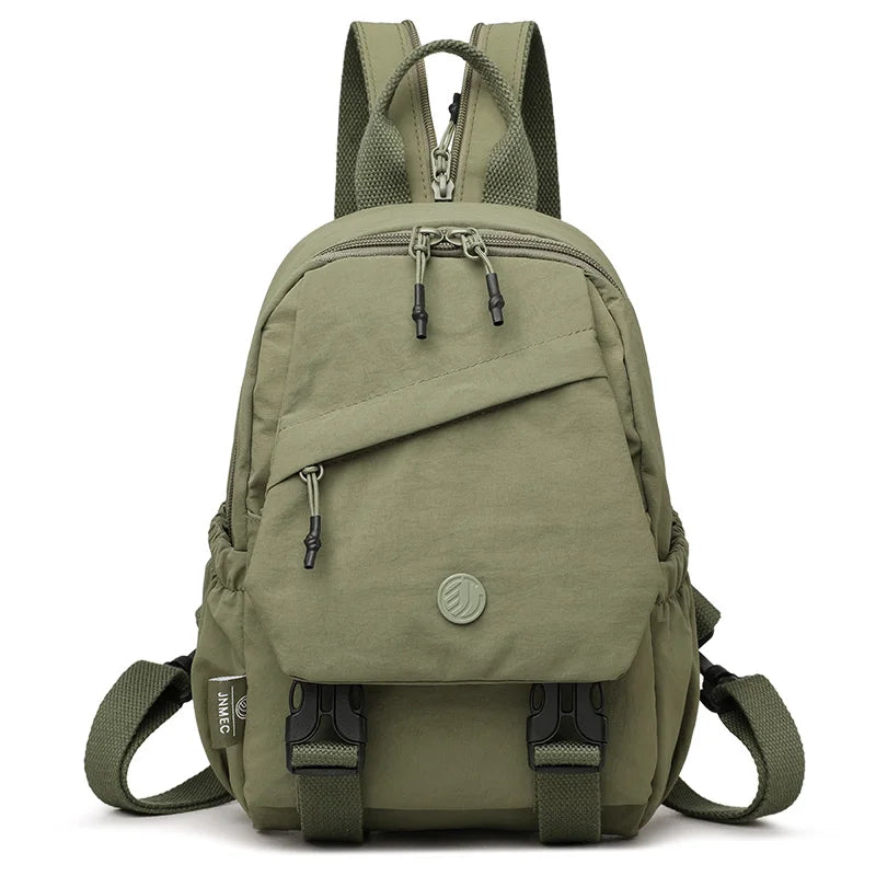 Unisex Lightweight School Backpack | Water-Resistant Nylon Bag