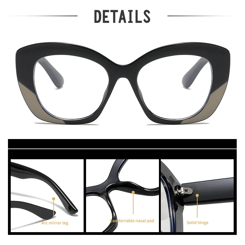 Stylish Cat-Eye Anti-Blue Light Glasses | Ultimate Eye Protection