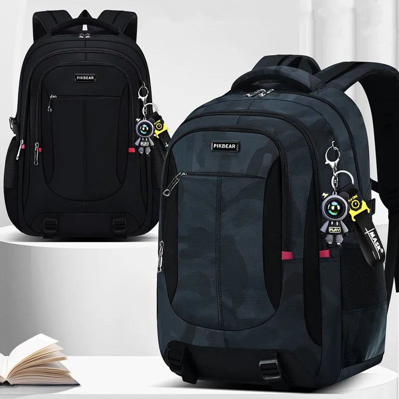 Camouflage School Backpack for Teens | Waterproof Student Bag