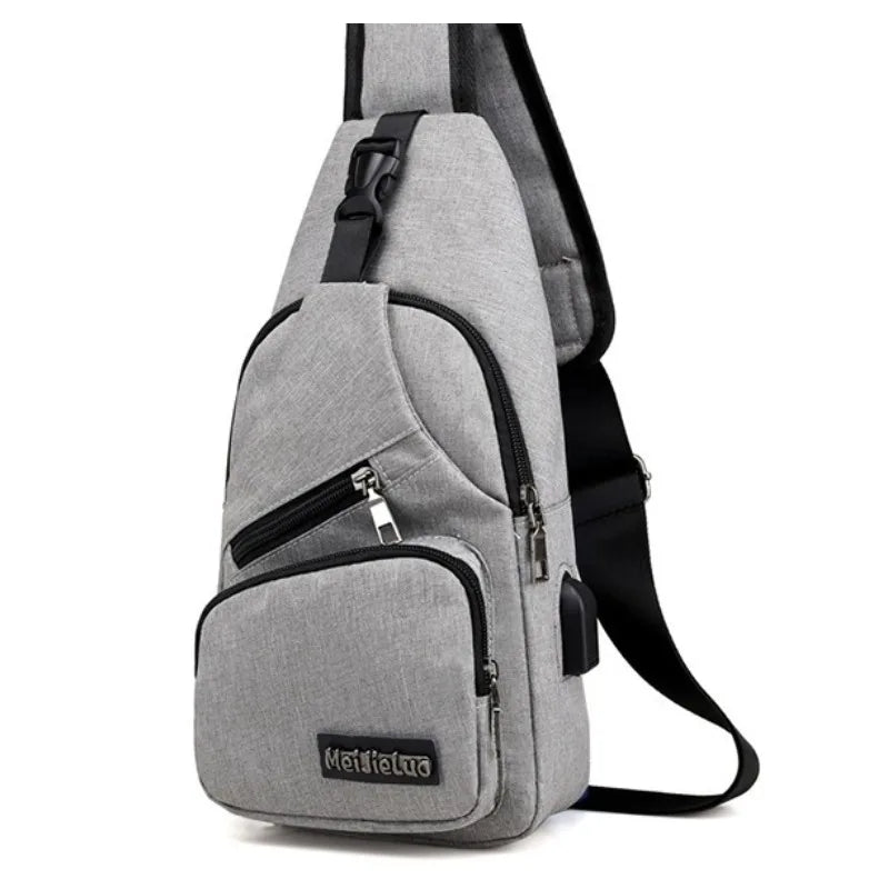 Men's One Shoulder Crossbody Bag | Large Capacity Outdoor Sports
