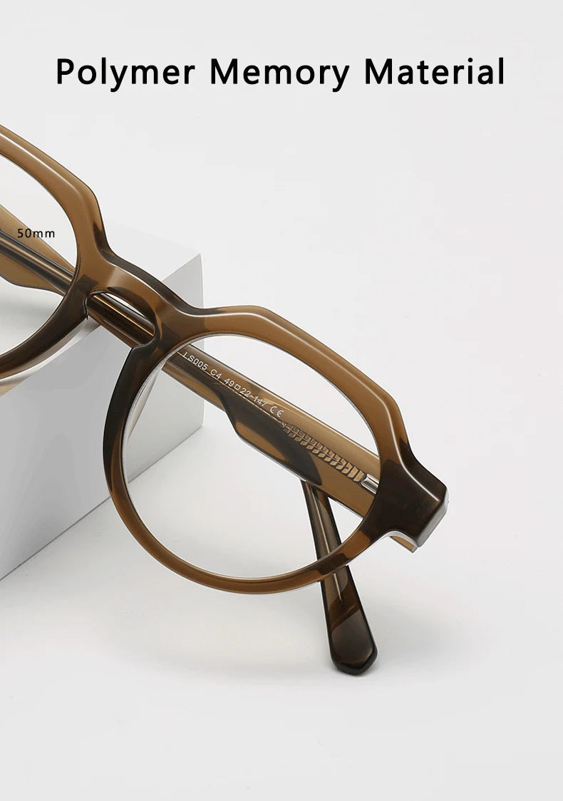 Stylish Round Prescription Glasses | Ultralight & Photochromic Eyewear