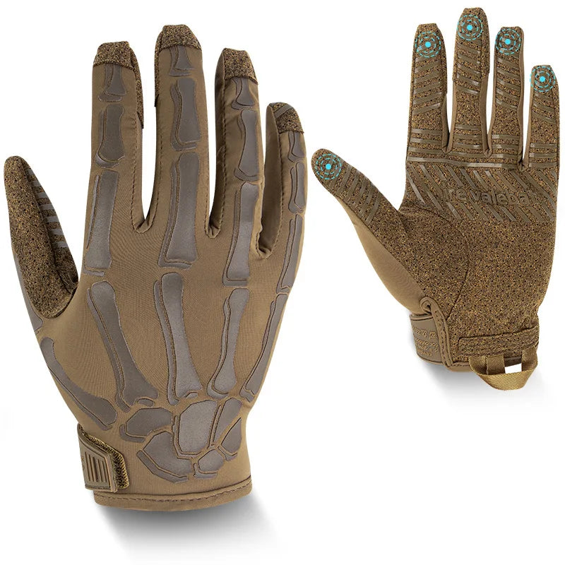 Unisex Touchscreen Motorcycle Gloves | Breathable Tactical Full-Finger