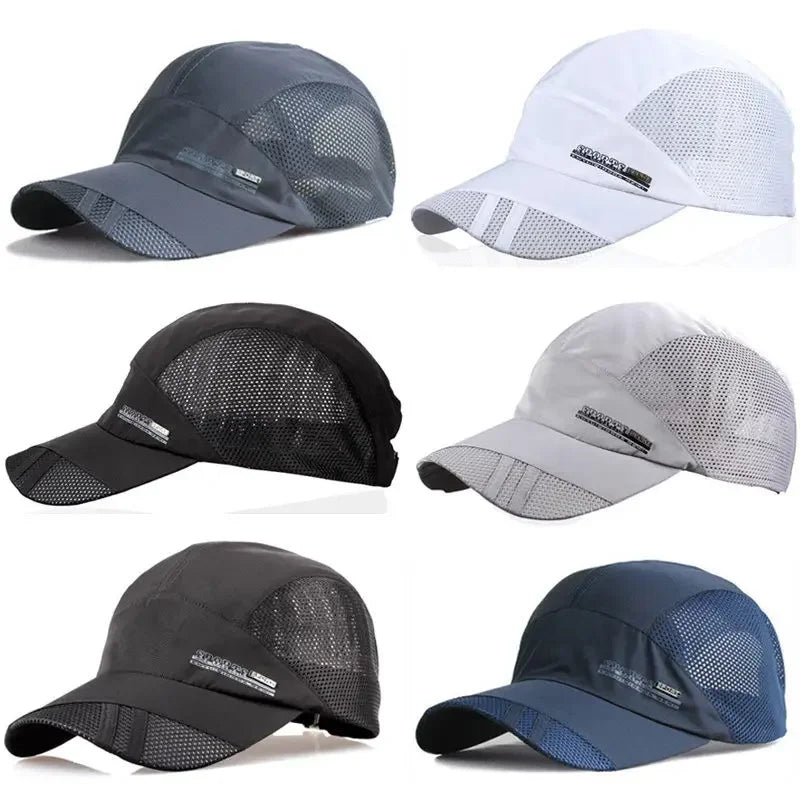 Adjustable Quick Dry Breathable Sports Cap for Outdoor Activities
