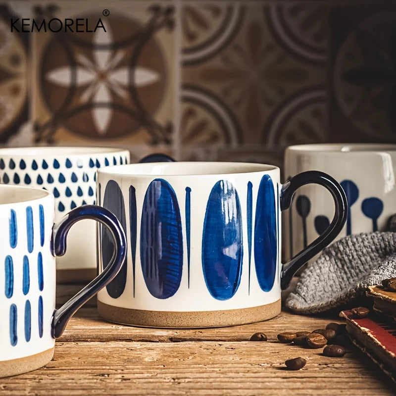 Japanese Ceramic Coffee Mug | Elegant Breakfast Drinkware