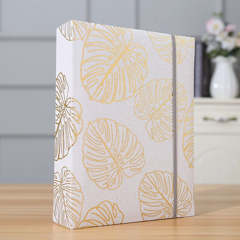 200pcs 6-inch Fabric Photo Album | Large Capacity Family Keepsake