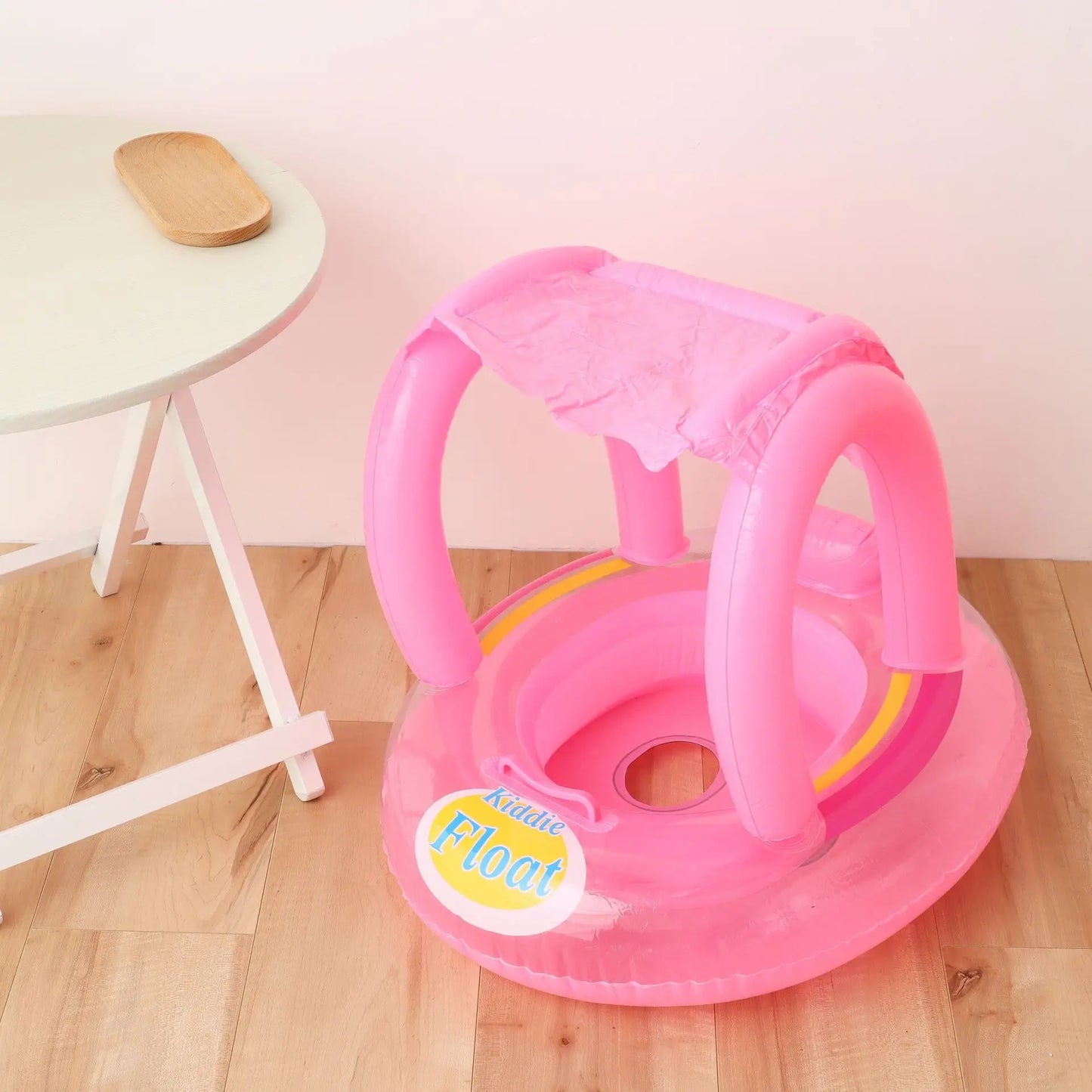 Baby Summer Swimming Ring with Sunshade | Inflatable Pool Toy