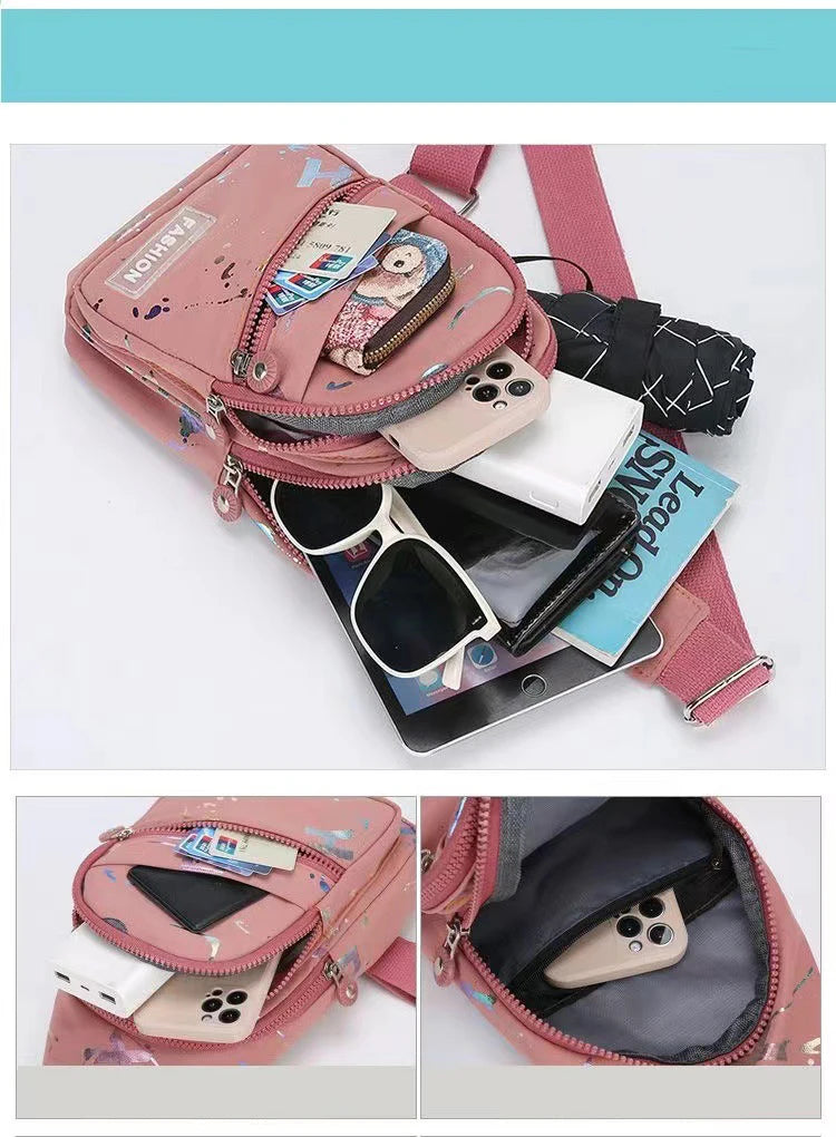Women's Trendy Cross Body Chest Bag | Fashionable Travel Backpack