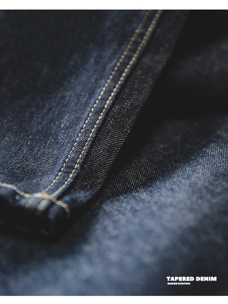 Men's Retro Baggy Denim Jeans | Wide Leg Casual Trousers